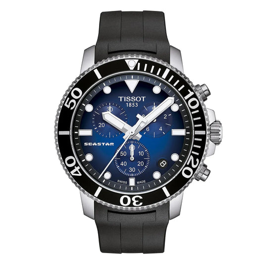 Reloj Tissot Seastar 1000 Cronógrafo Azul